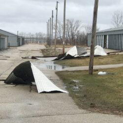 Elkhorn tornado damage