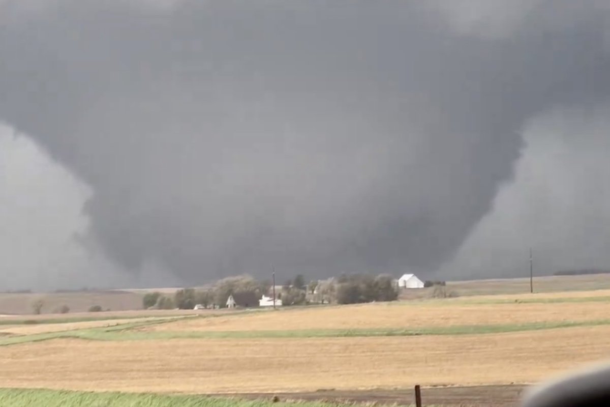 Tornadoes in nebraska today